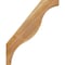 Ekena Millwork 4"W x 18"D x 22"H Funston Rough Sawn Knee Brace, Western Red Cedar BRC04X18X22FST00RWR - alternate 2